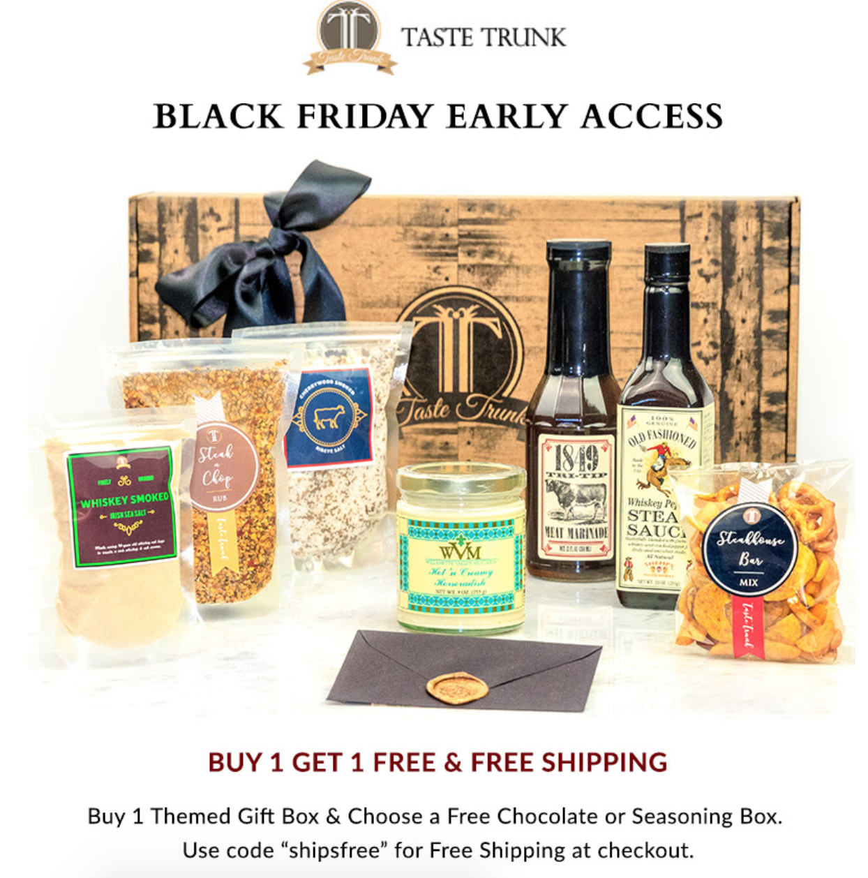 Taste Trunk Black Friday Sale – Buy One Trunk, Get One Free!