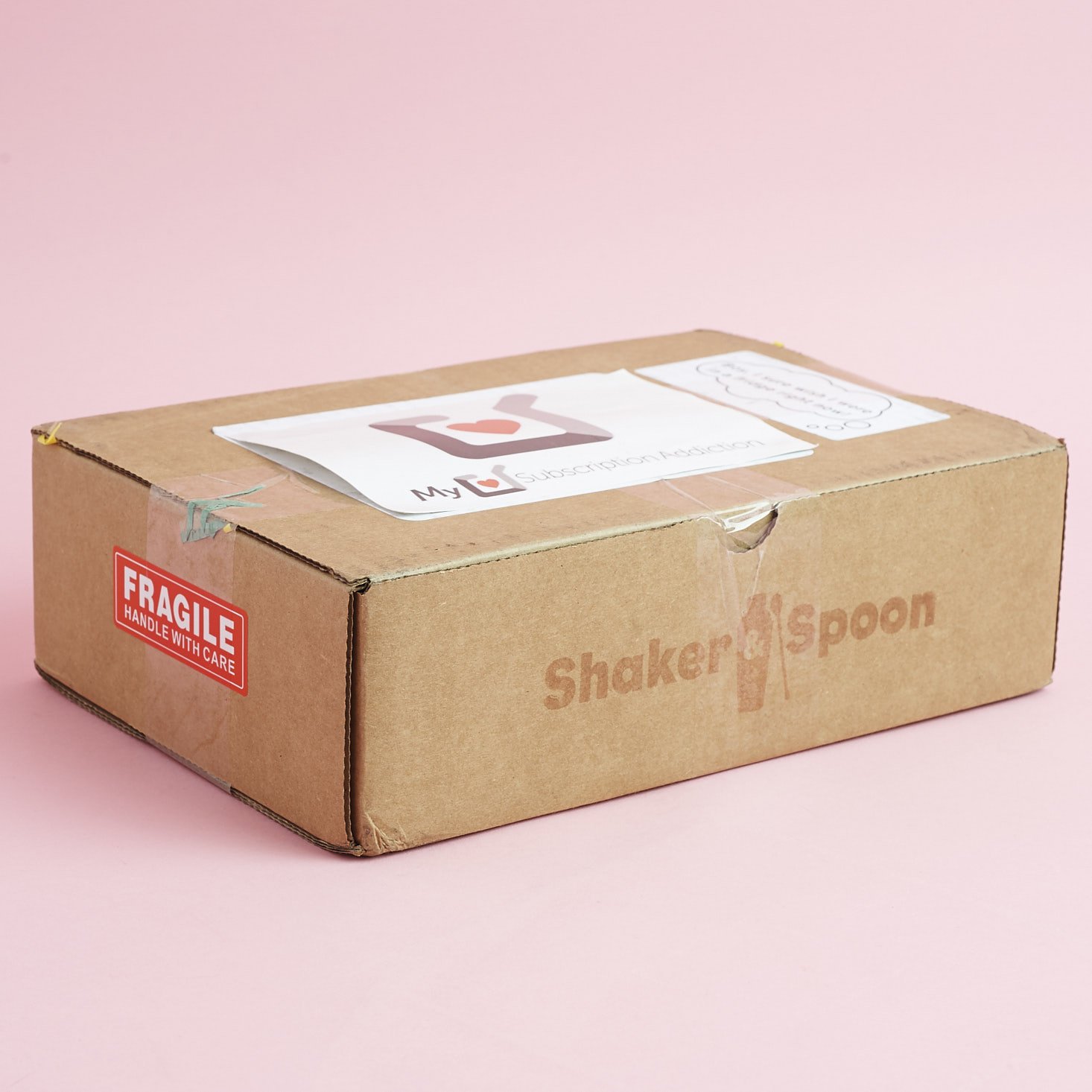 Shaker & Spoon Subscription Box Review + Coupon – October 2017