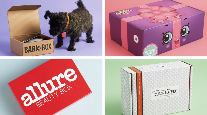 Black Friday Start Now! The 23 Best Subscription Box Deals!