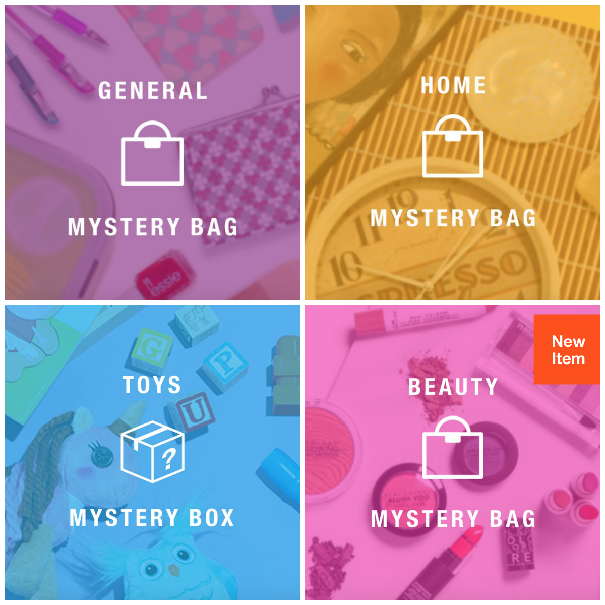 Hollar Beauty, Toy, & Home Mystery Boxes – Available Now!