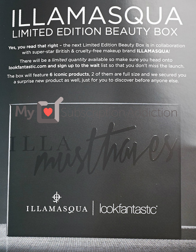Look Fantastic Limited Edition Illamasqua Box – Launching Soon!