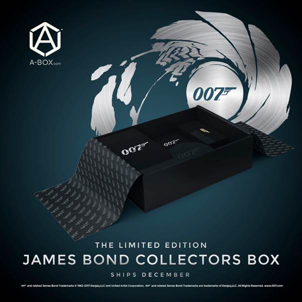 New Limited Edition A-Box – James Bond Collectors Box!