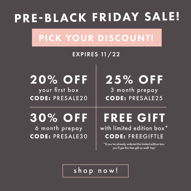 Bombay & Cedar Pre-Black Friday Sale