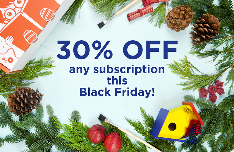 Surprise Ride Black Friday Deal – 30% Off Your First Box!