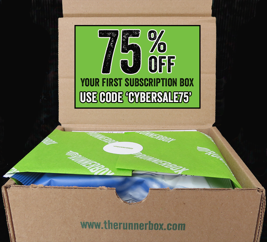 The Runner Box Cyber Monday Deal – 75% Off Your First Box!