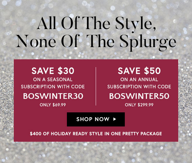 Box Of Style Cyber Monday Sale – Save $30 Off the Winter Box!