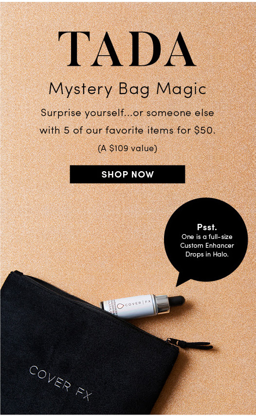 Cover FX Mystery Bag – Available Now!