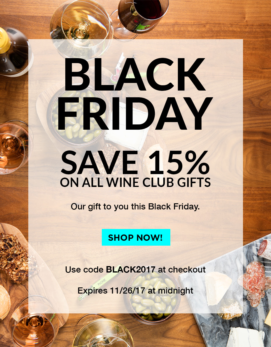 Plonk Wine Club Black Friday Coupon – 15% Off Gift Subscriptions!