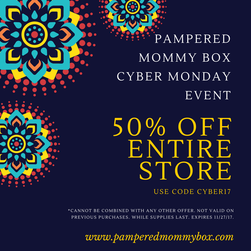 Pampered Mommy Cyber Monday Sale – 50% Off Sitewide!