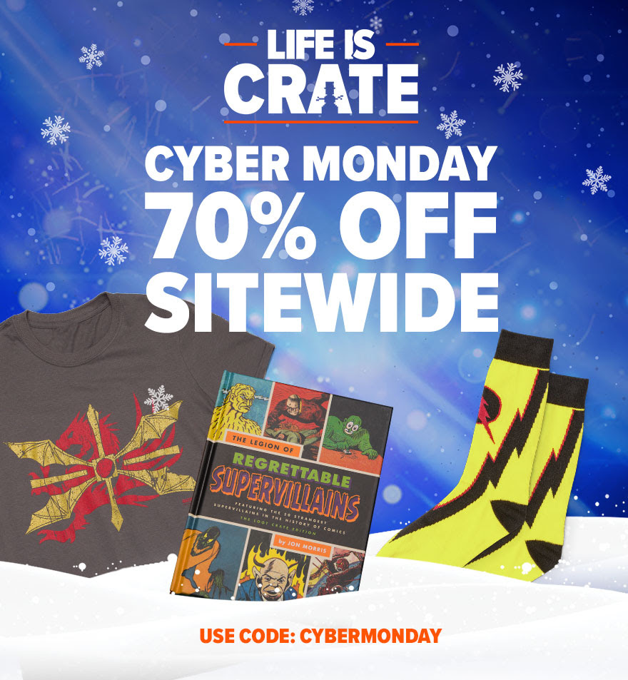 Extended! Loot Vault Cyber Monday Sale – 70% Off Everything!