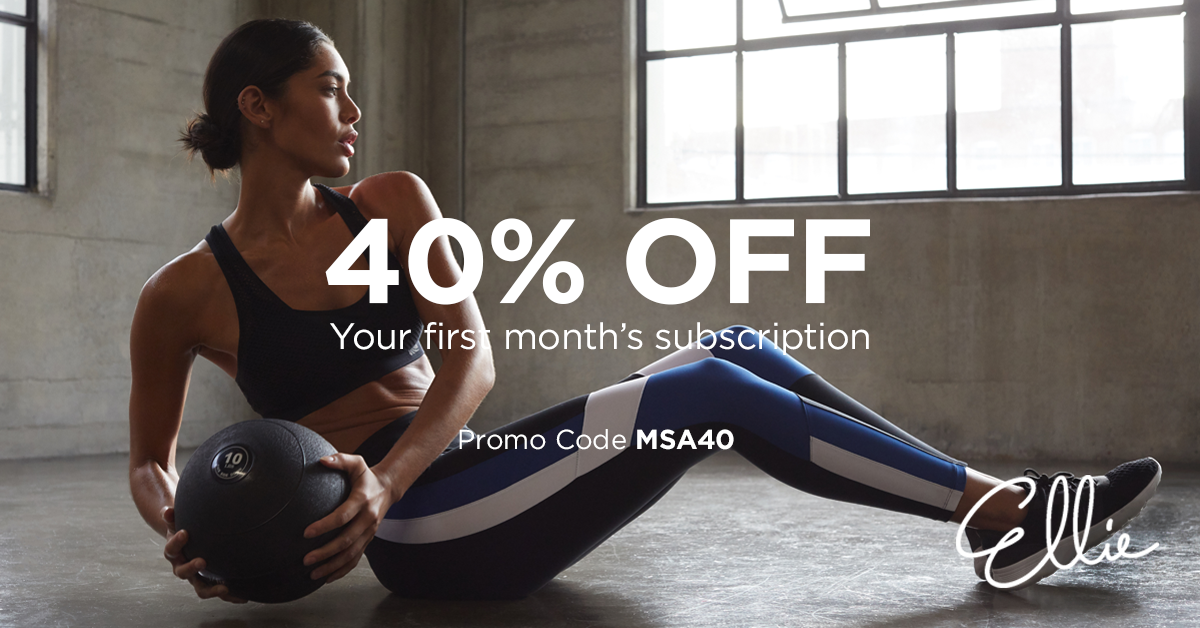 Exclusive Ellie Coupon – 40% Off Your First Box!