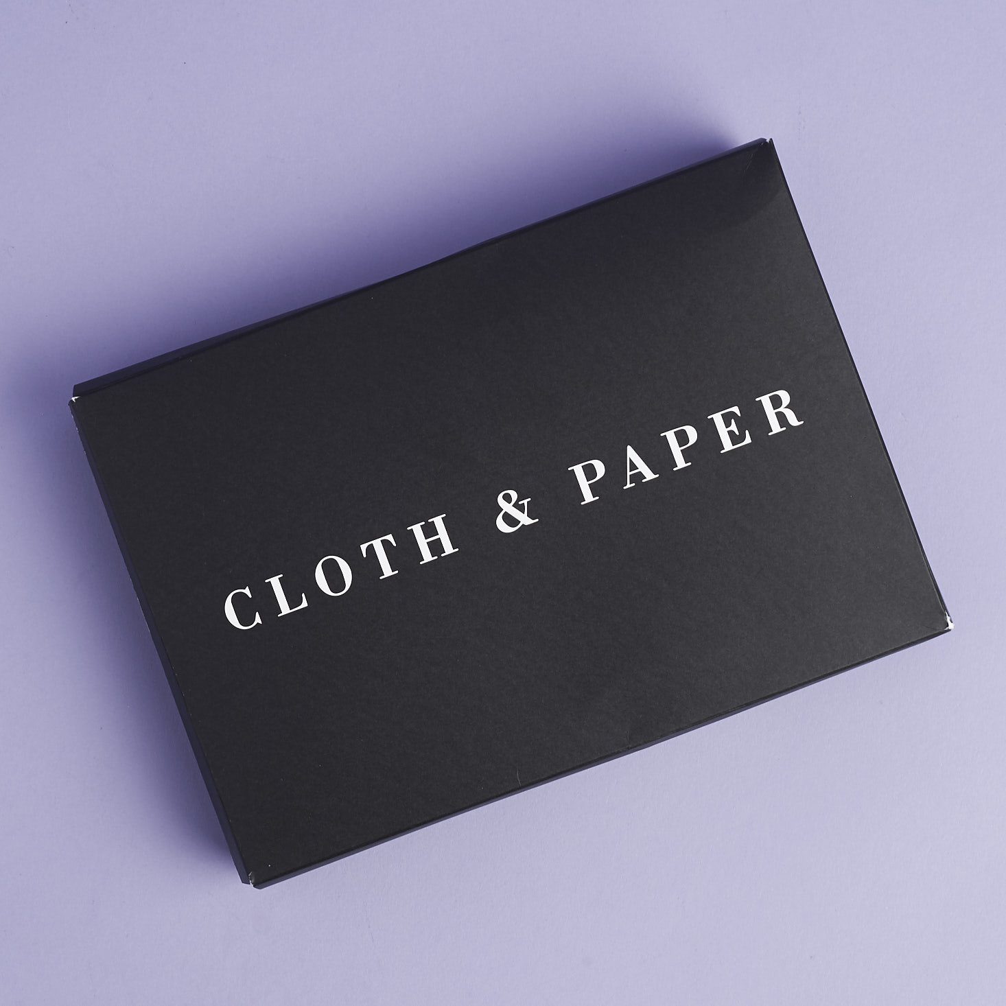 Cloth & Paper Stationery Subscription Box Review – November 2017