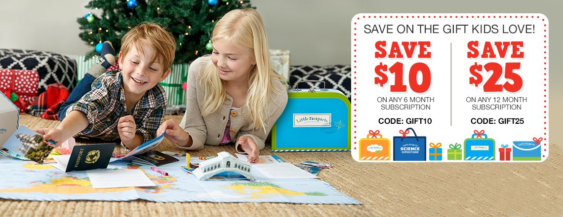 Last Day! Little Passports Coupon – Save Up To $25 on Prepaid Subscriptions!
