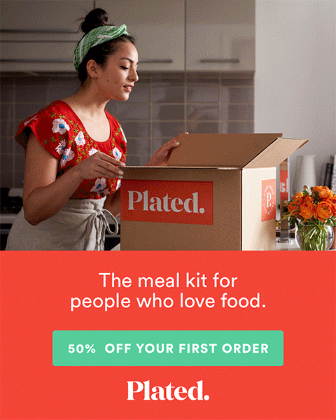 Plated Coupon – Save 50% Off Your First Meal Kit Box!