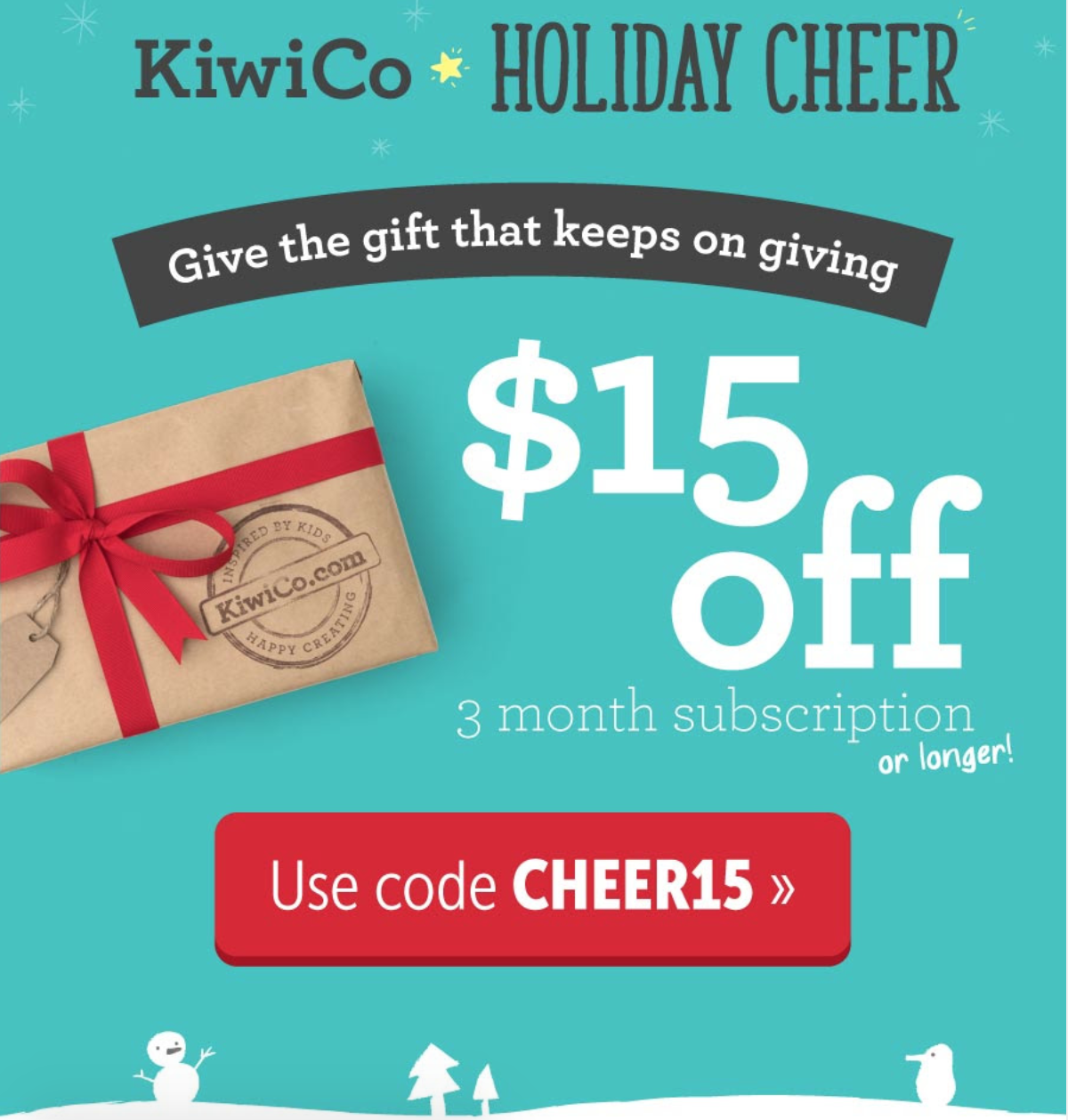 KiwiCo Flash Sale – $15 Off Pre-Paid Subscription or 40% Off Your First Box!