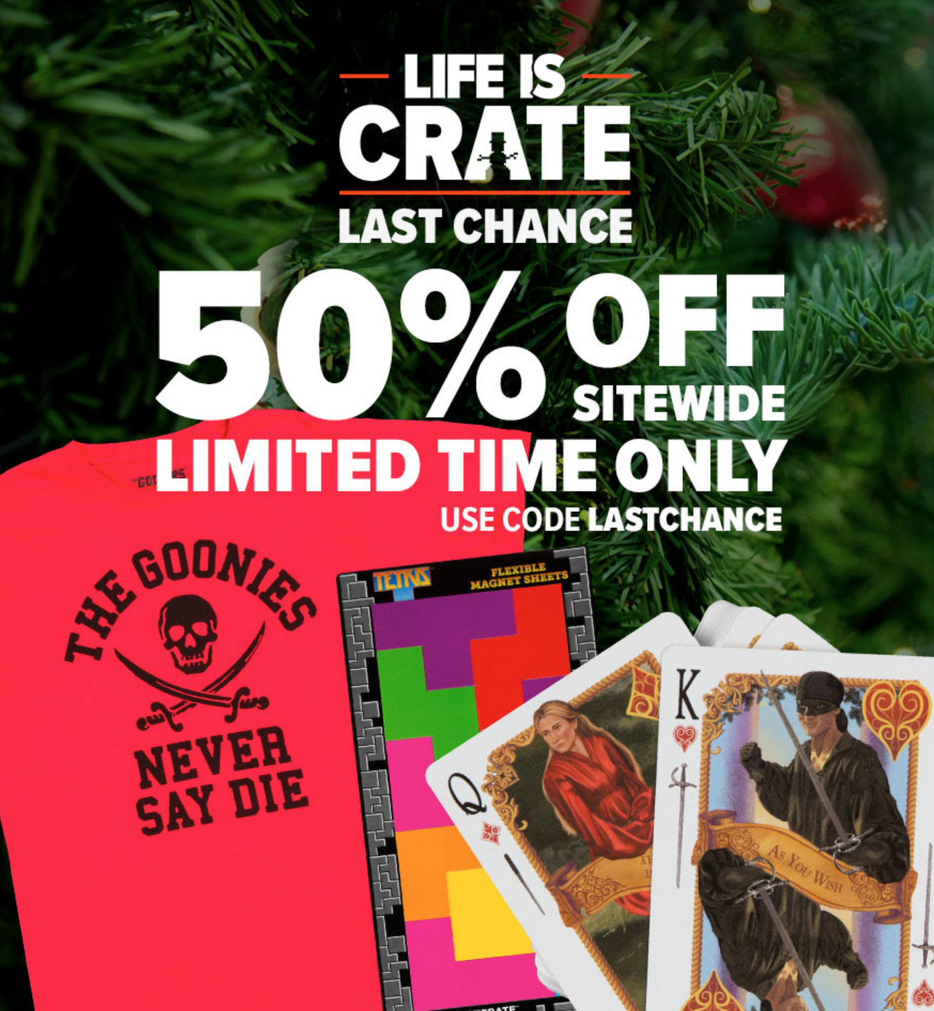 Today Only! Loot Vault Flash Sale – 50% Off Everything!