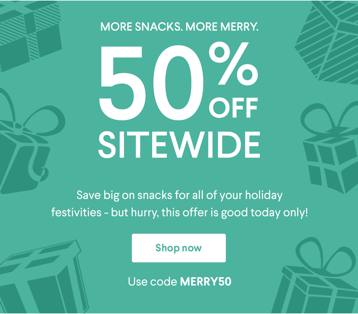 Today Only! NatureBox Coupon – 50% Off Your First Order!