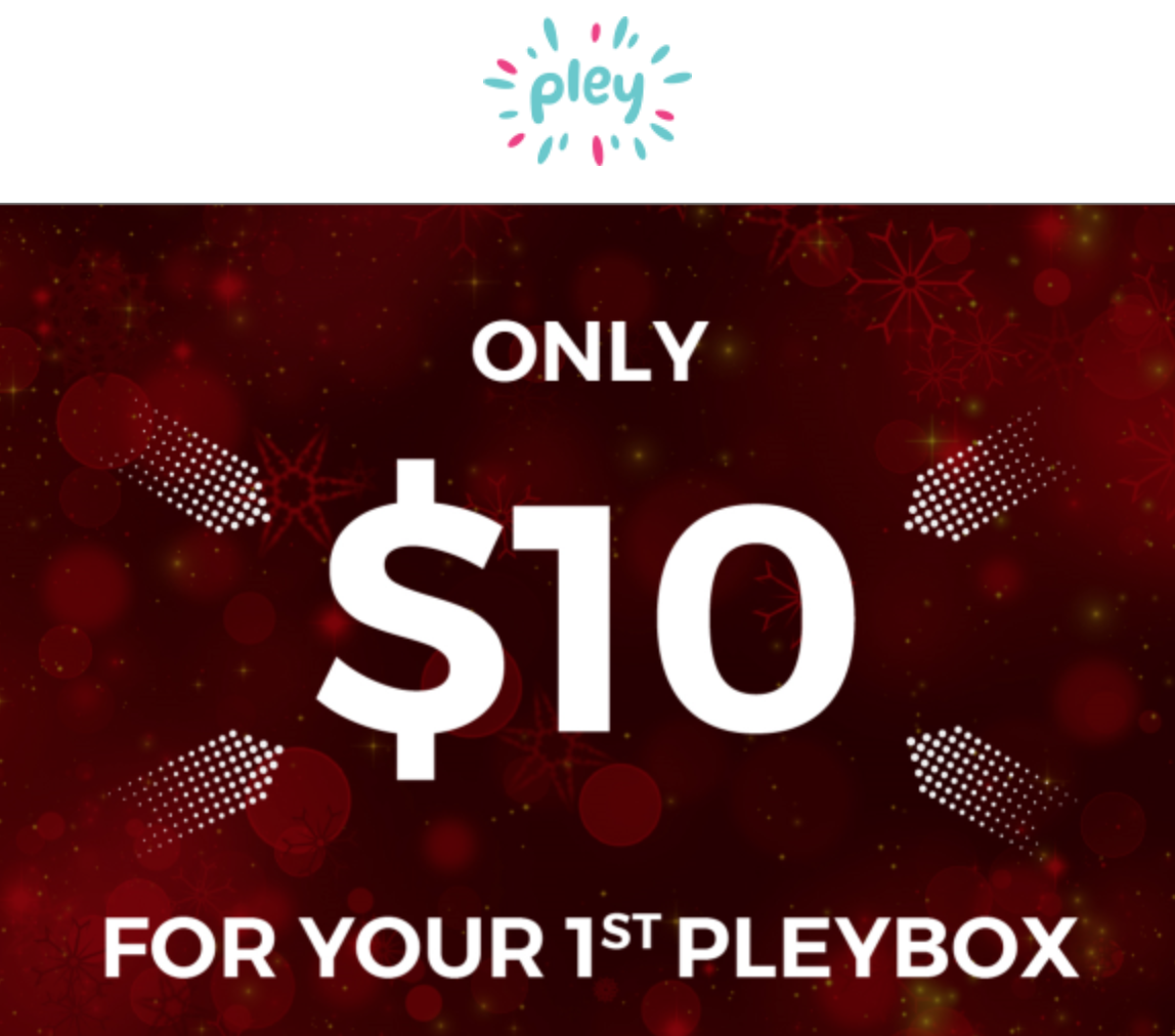 Last Day for Pley Subscription Holiday Deals + Christmas Delivery!