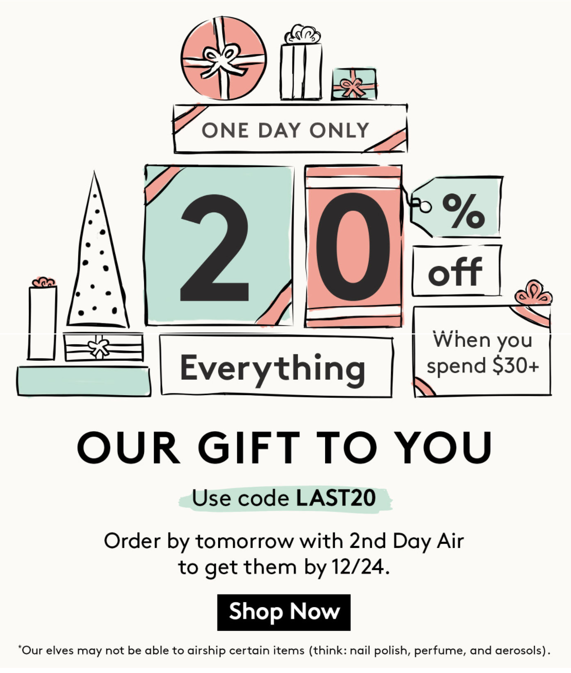 Today Only! Birchbox Sale – 20% Off Everything!