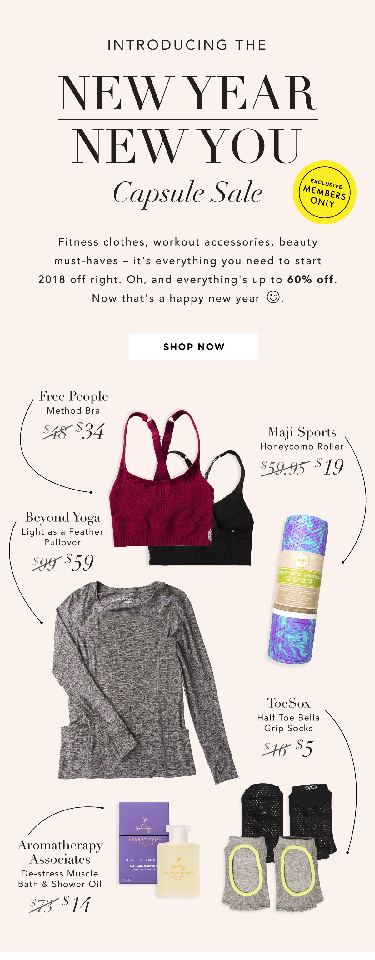 FabFitFun New Year New You Capsule Sale Starts Now!
