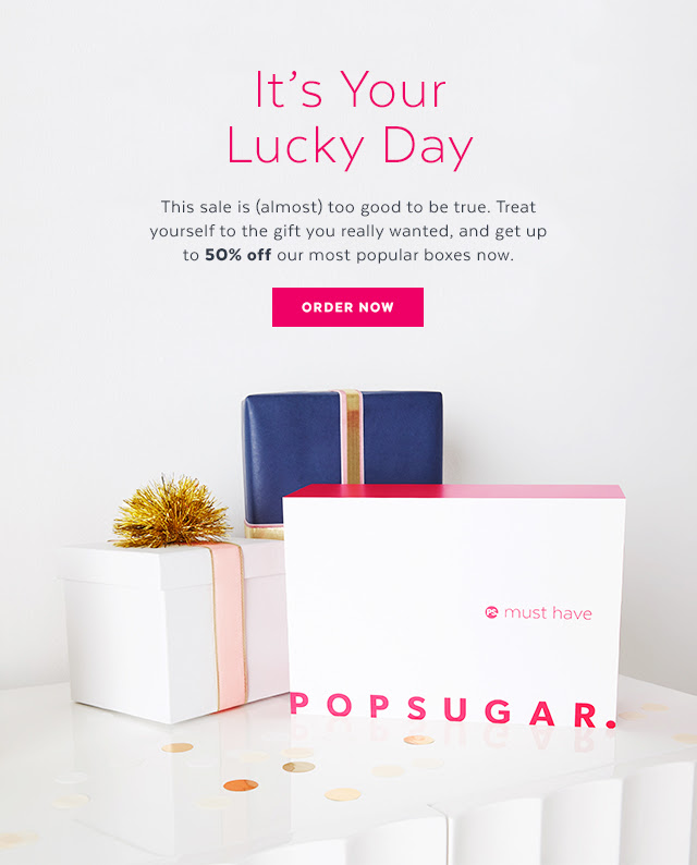 40% Off Limited Edition POPSUGAR Boxes + 50% Off Regular Boxes!