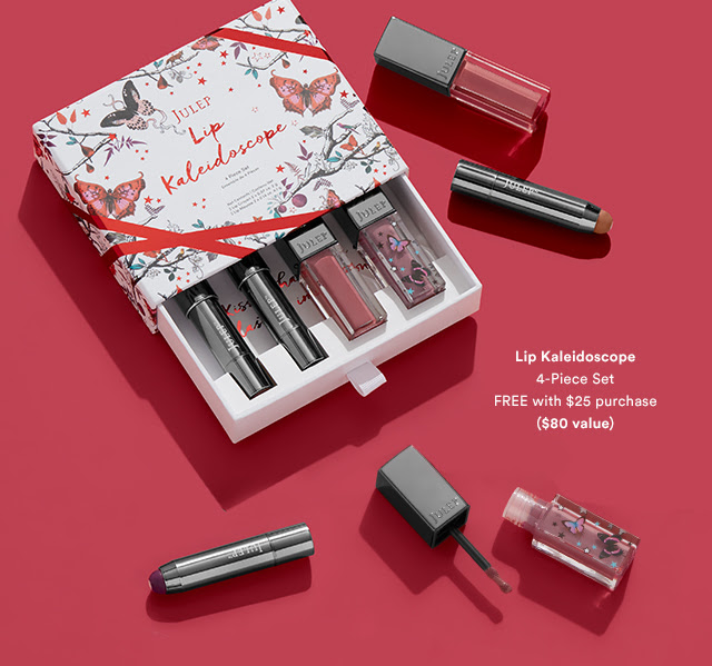 Julep 24 Days to Unwrap Sale – FREE Lip Kaleidoscope Set With Any $25+ Purchase!