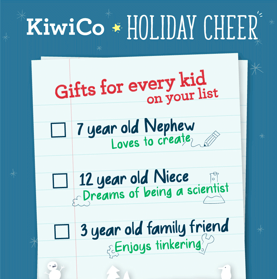KiwiCo Flash Sale – 40% Off Your First Box + Order by the 14th for 12/24 Delivery!