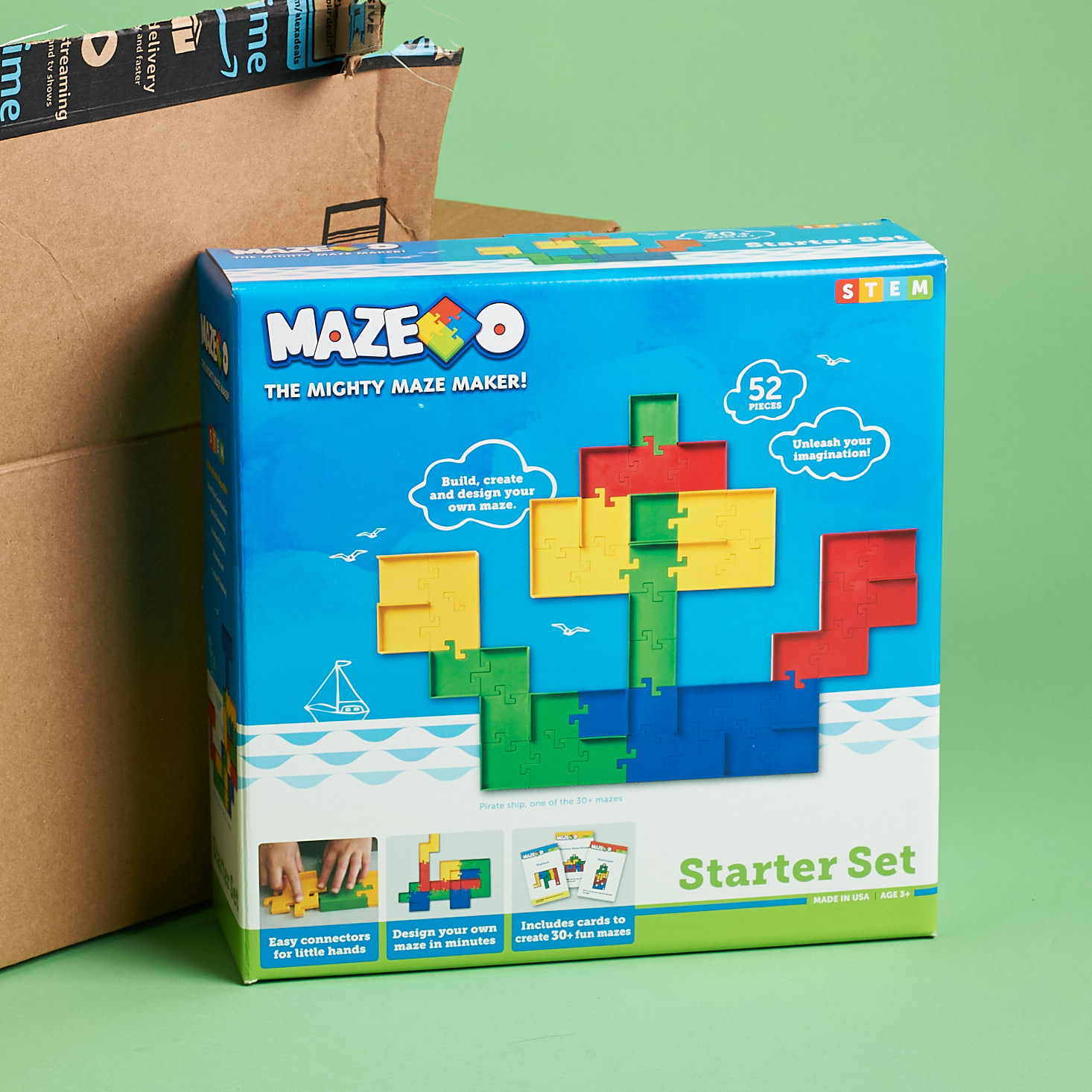 Amazon STEM Toy Club Review, Ages 3 to 4 – January 2018