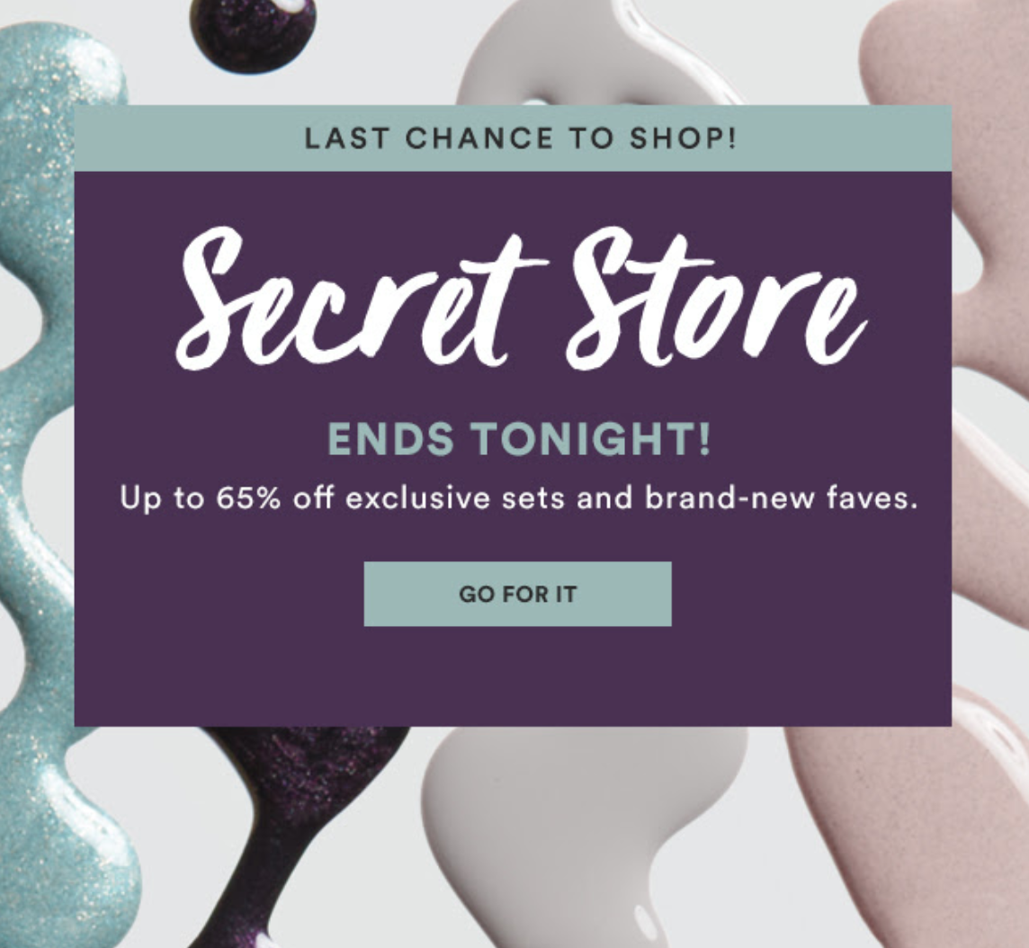 Last Day for January Julep Secret Store + Coupon!