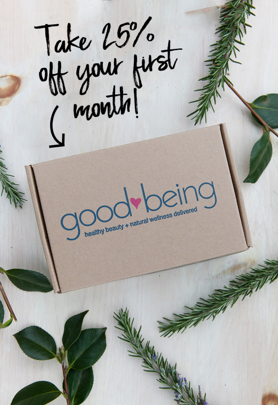 GoodBeing Coupon – 25% Off Your First Box!