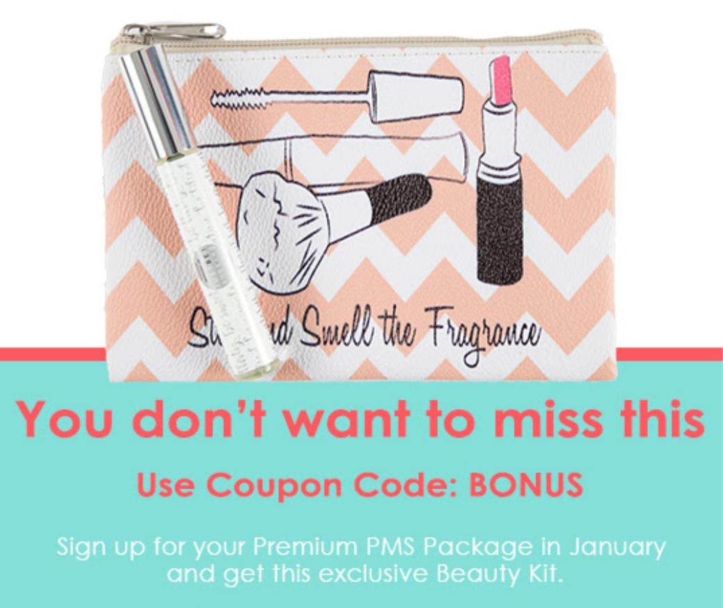 The PMS Package Coupon – Free Beauty Kit with Subscription!