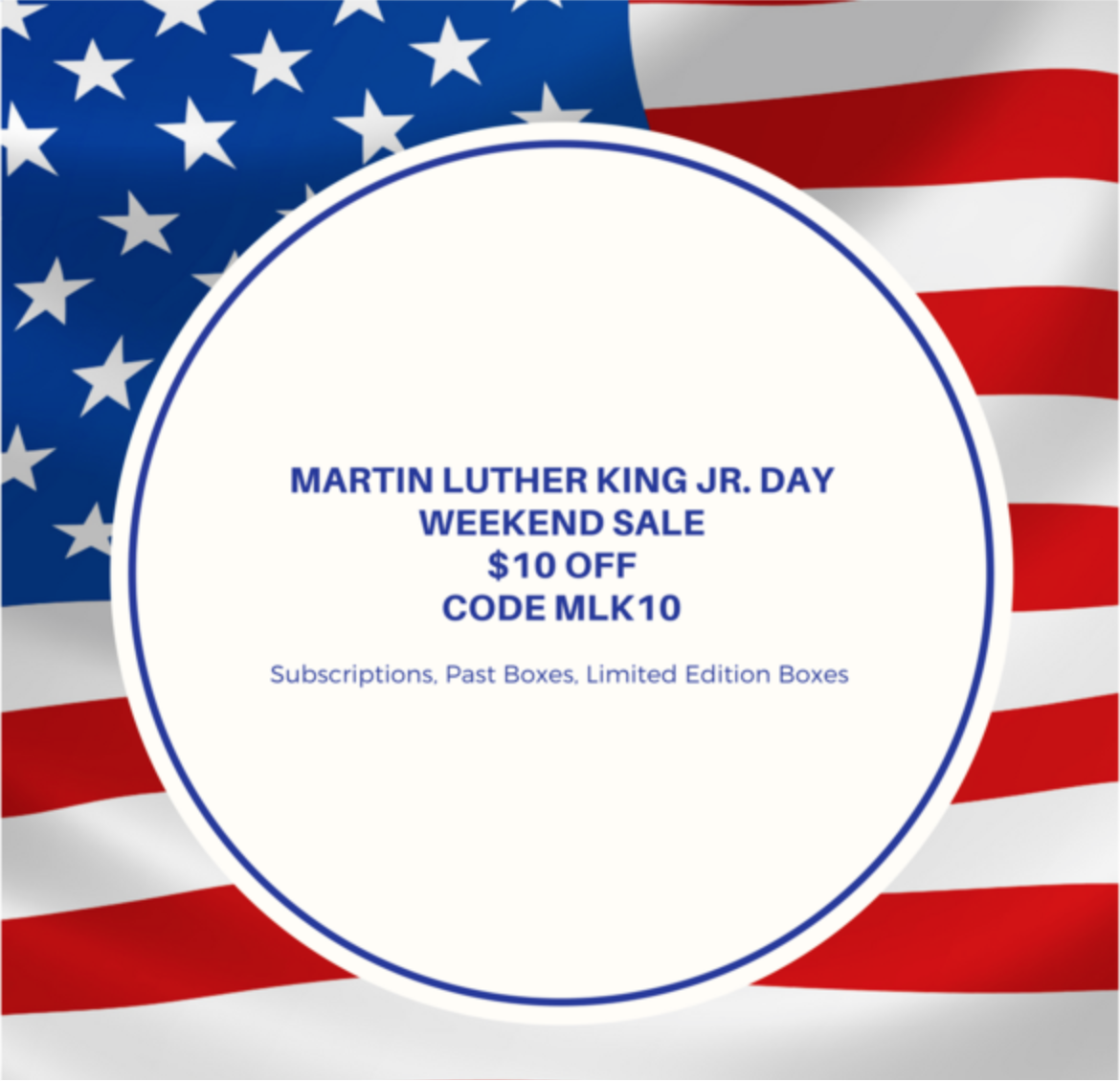 Cocotique MLK Day Sale -$10 Off Subscriptions and Past Boxes!