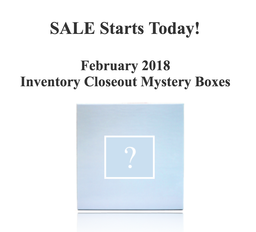 Luxor Box Inventory Closeout Mystery Boxes Available Now