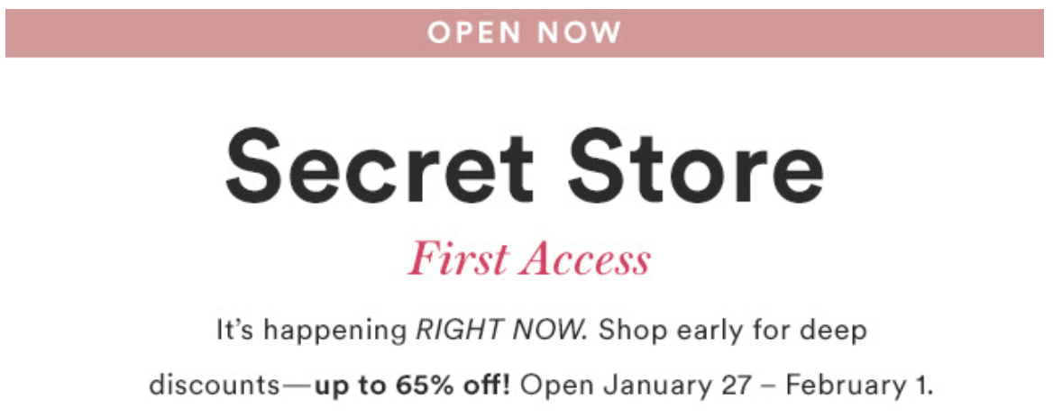 Julep Secret Store for February is Open + Coupon!