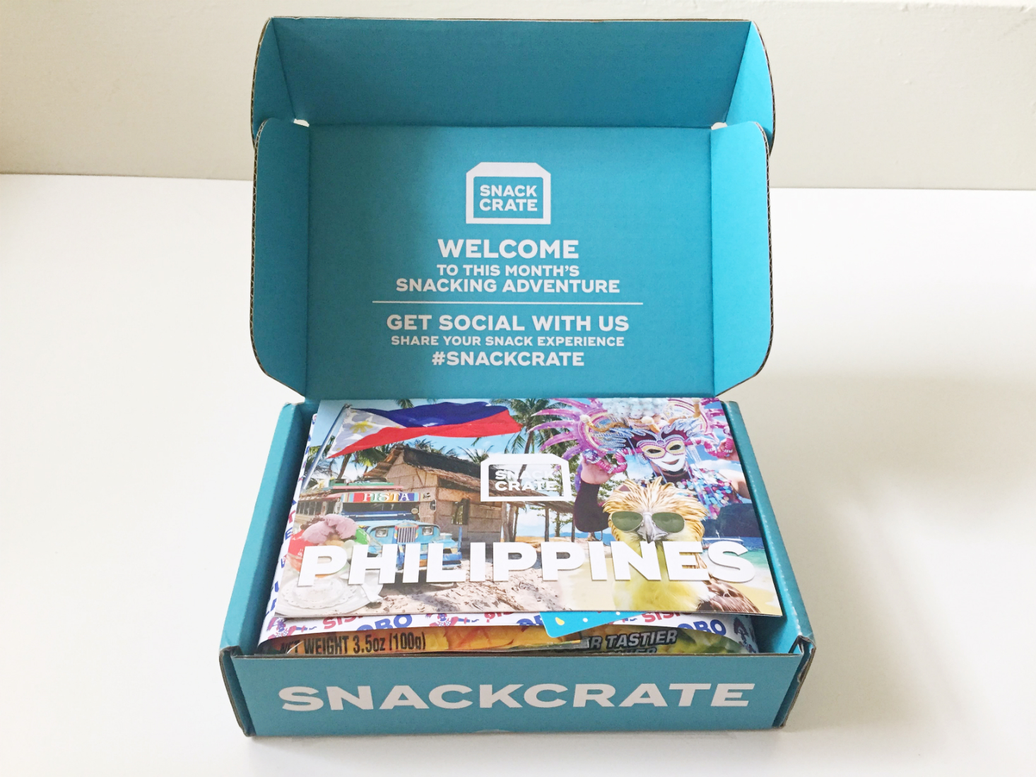 Snack Crate Subscription Box Review January 2018 MSA