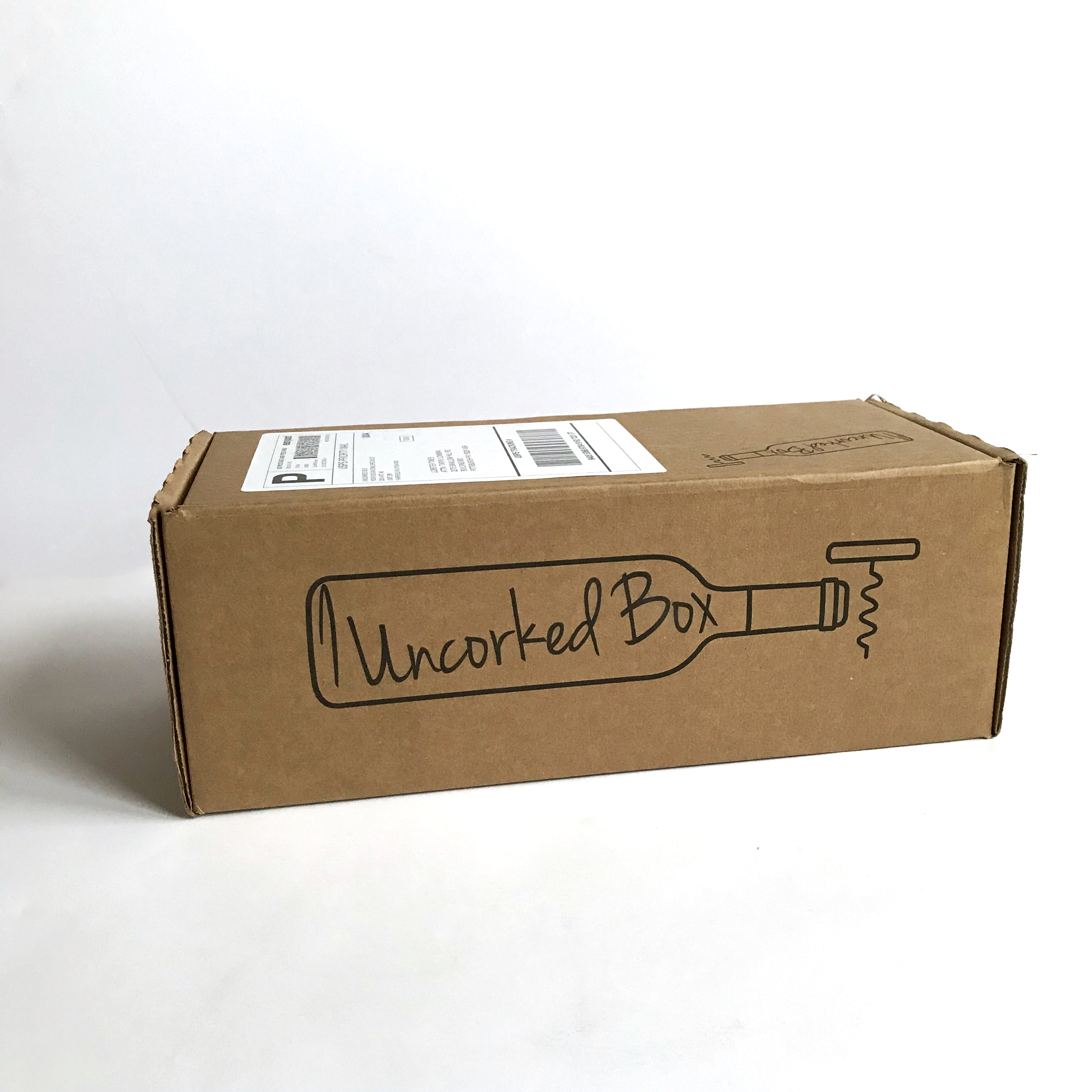 Uncorked Box Subscription Review + Coupon – January 2018