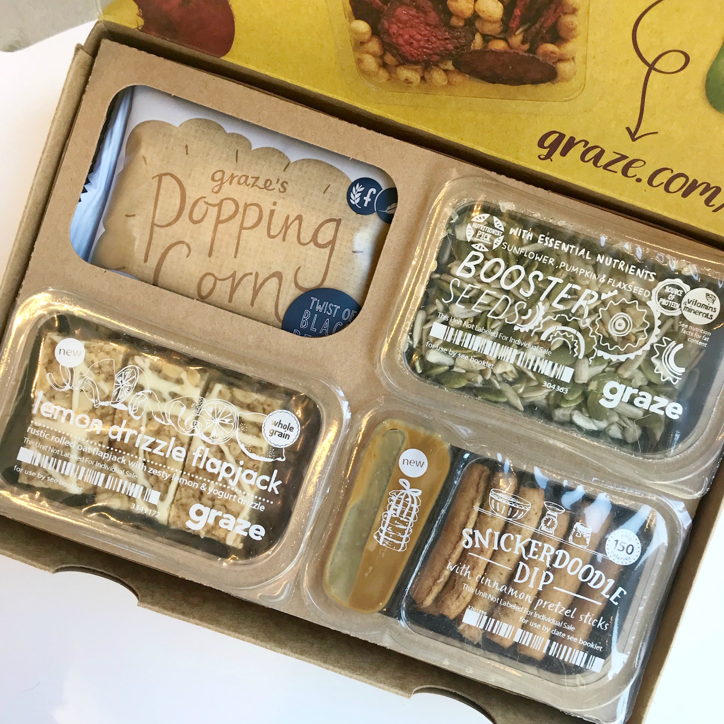 Graze 8 Snack Variety Box Review #3 + Free Box Coupon – January 2018
