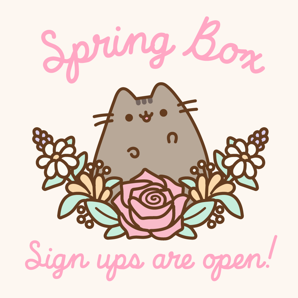 Pusheen Box Subscriptions Are Open! Spring 2018 Box Time!