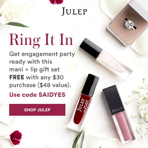 Free Ring It In Set with Any $30 Julep Purchase!