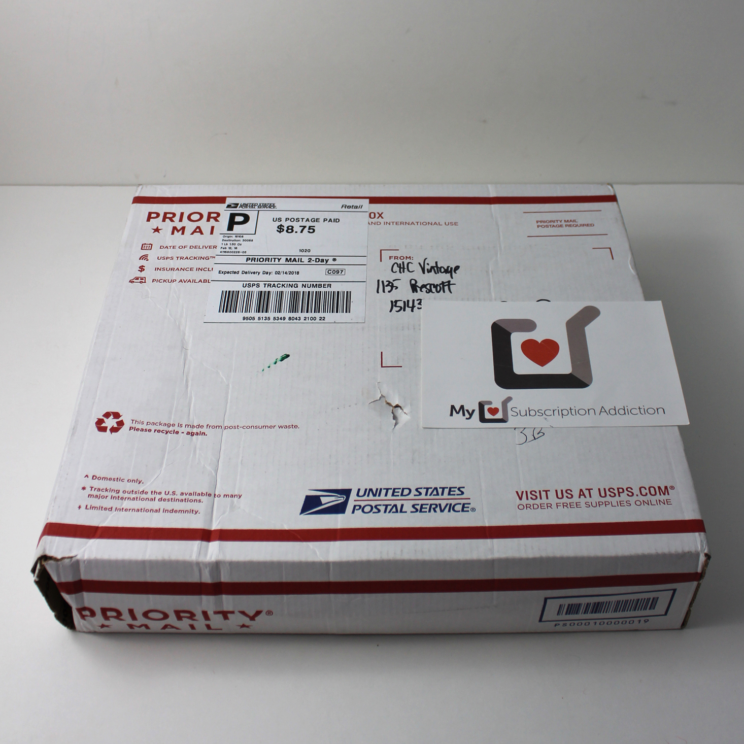 CHC Vintage Clothing Subscription Box Review – February 2018