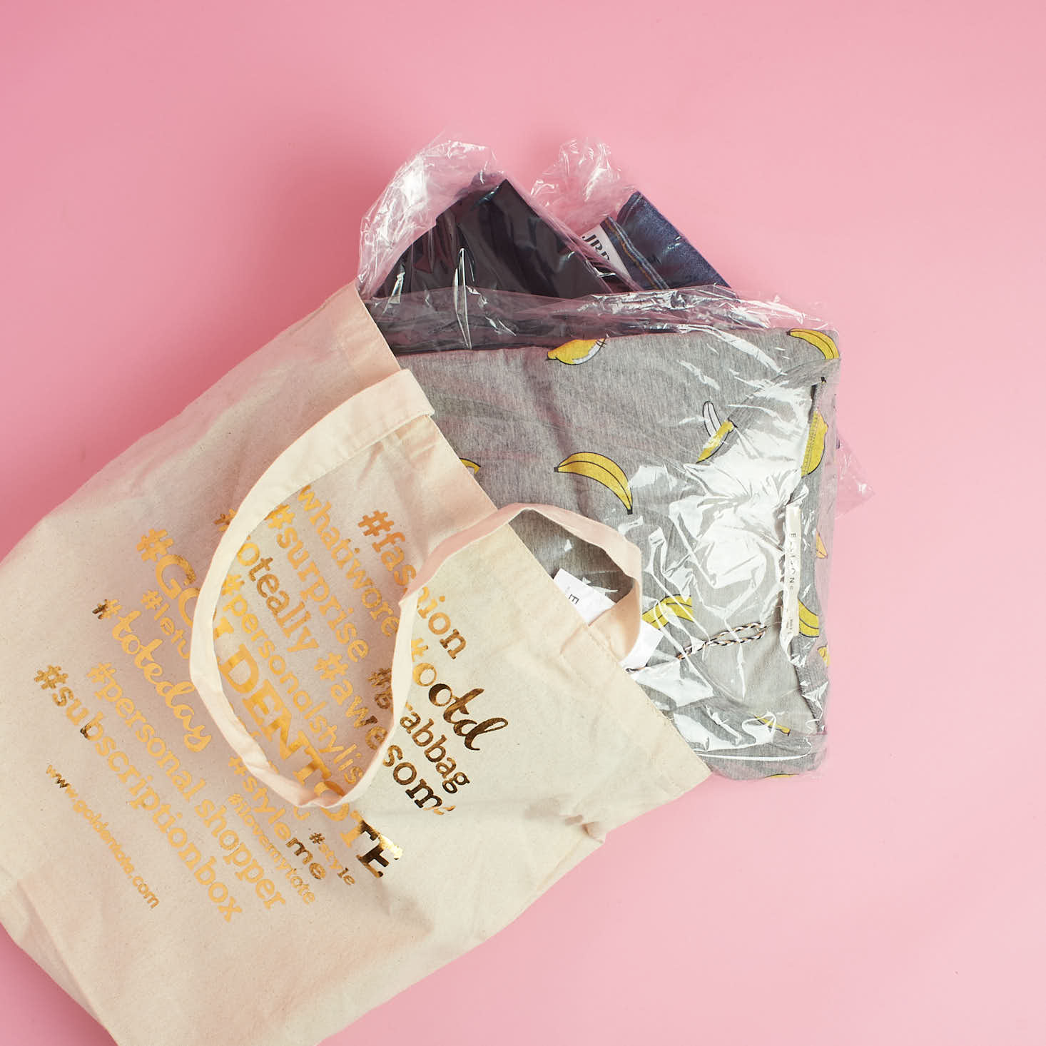 Golden Tote $149 Clothing Tote Review – February 2018