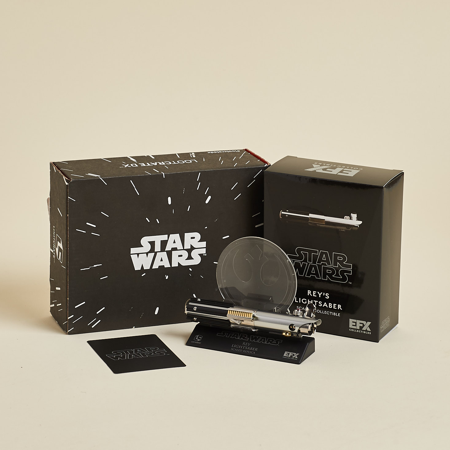 FYI – Loot Crate DX Rey Lightsabers Arriving