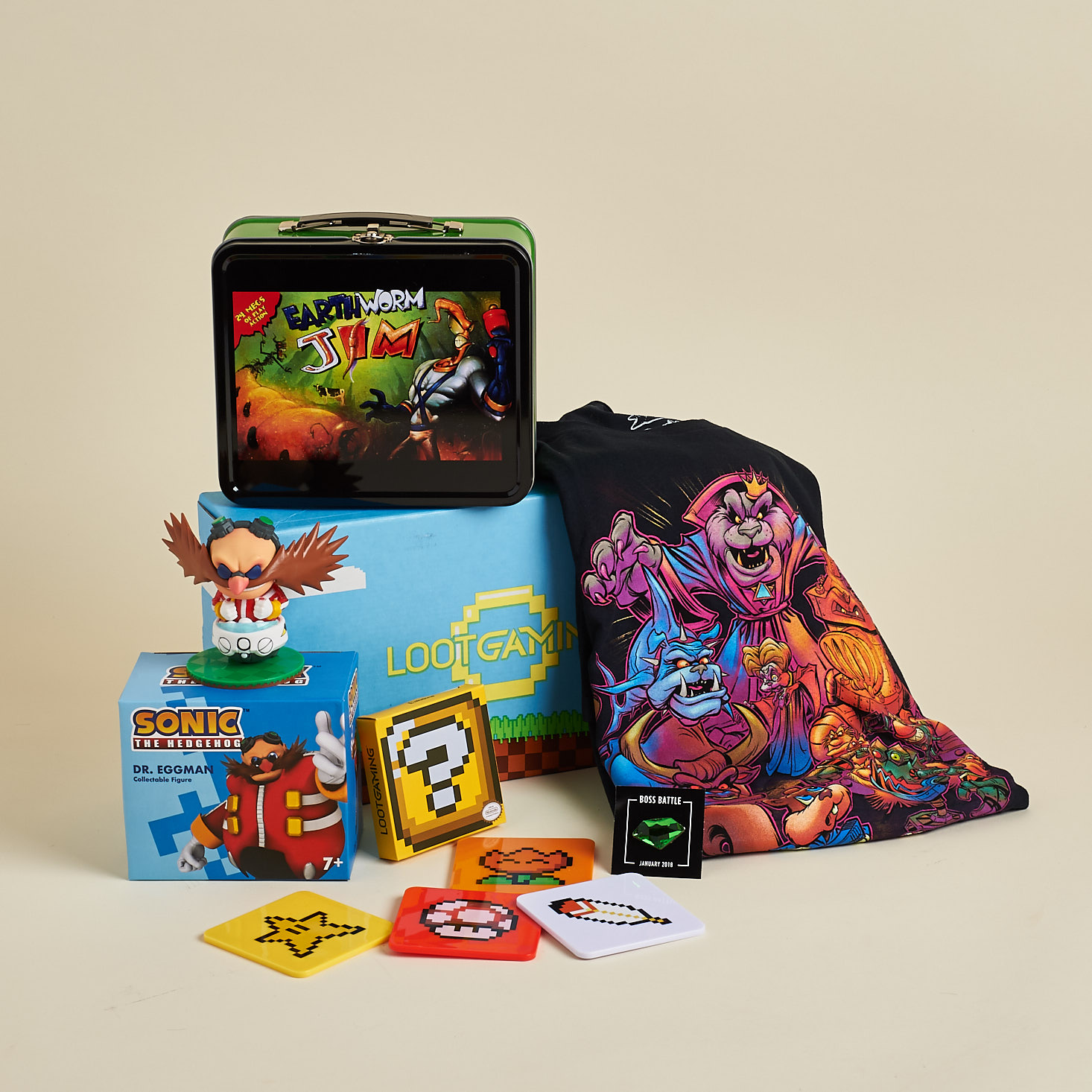 Loot Gaming Subscription Box Review + Coupon – January 2018