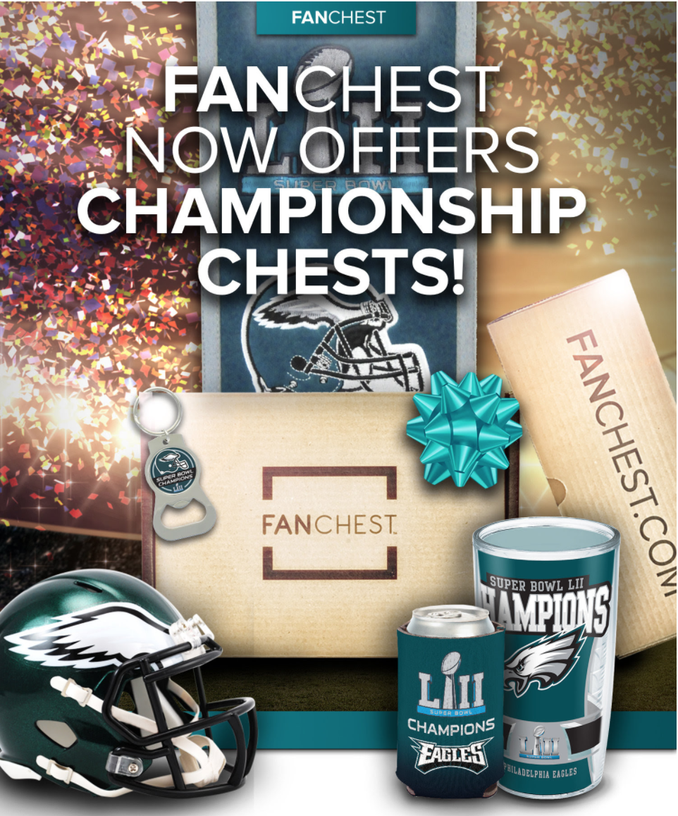 Limited Edition Philadelphia Eagles Championship Fanchest Available Now!