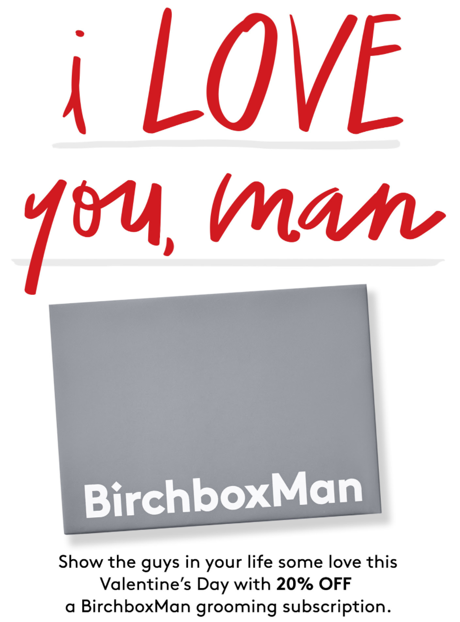 Save 20% Off Birchbox & Birchbox Man Gift Subscriptions!