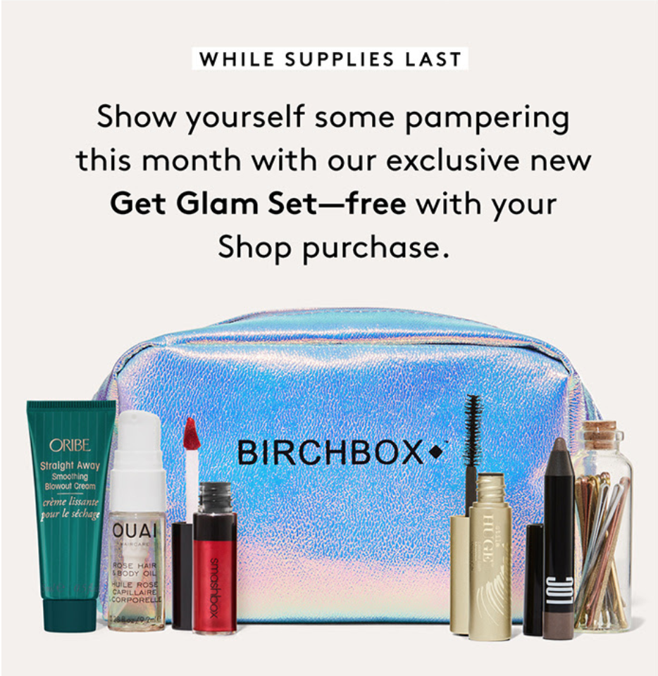 New Birchbox Free Gifts with Shop Purchases!