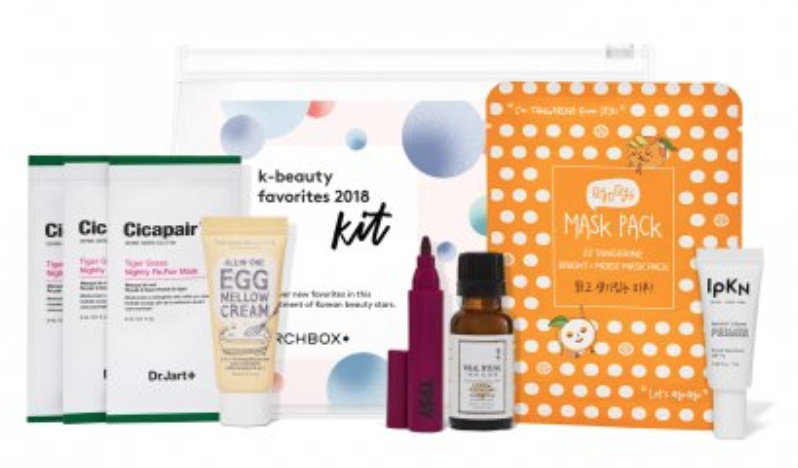 The K-Beauty Favorites 2018 Kit + Free Gift Coupons!