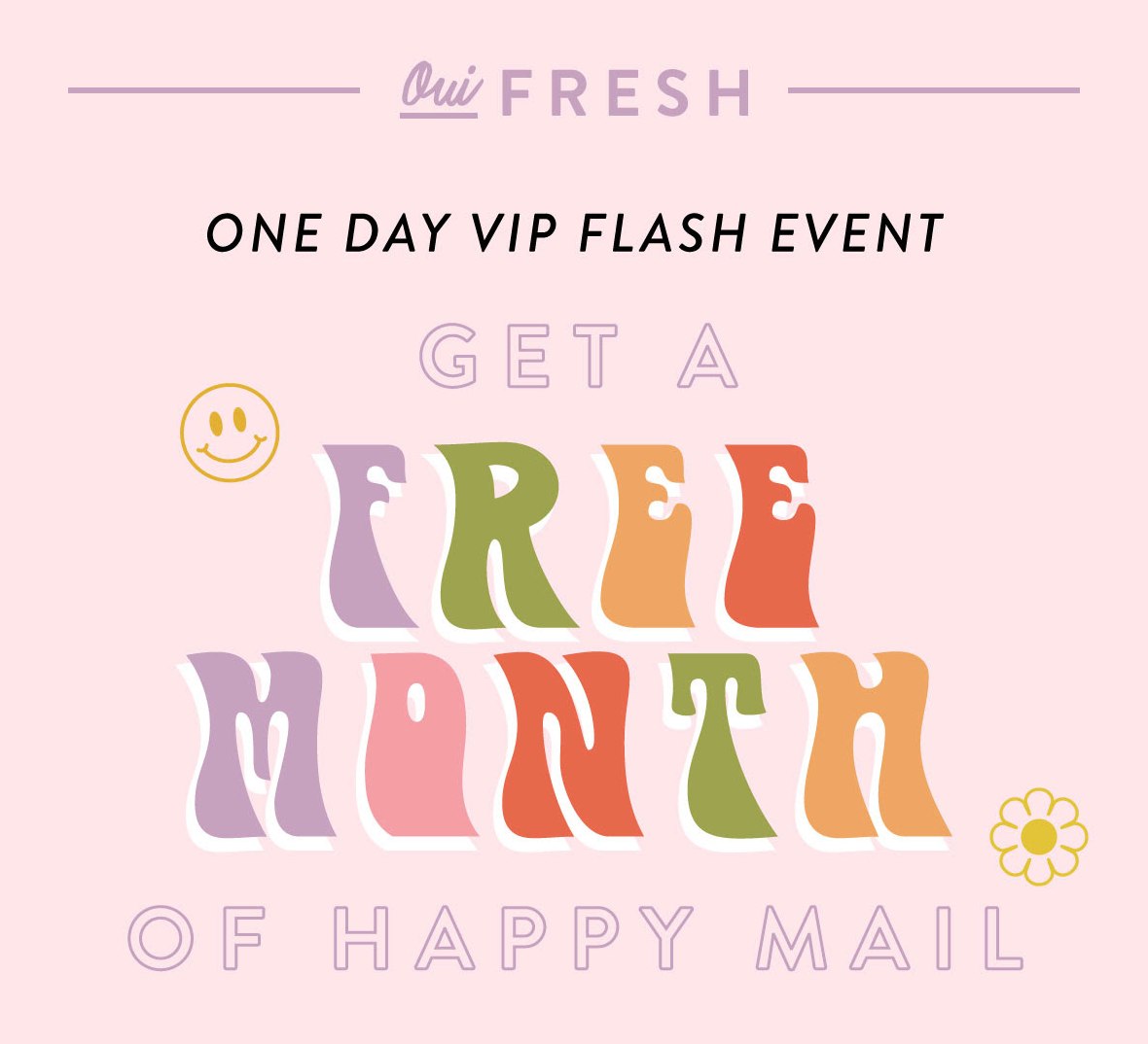 Today Only! Happy Mail Coupon – First Month for $5 with Pre-Paid Subscription!