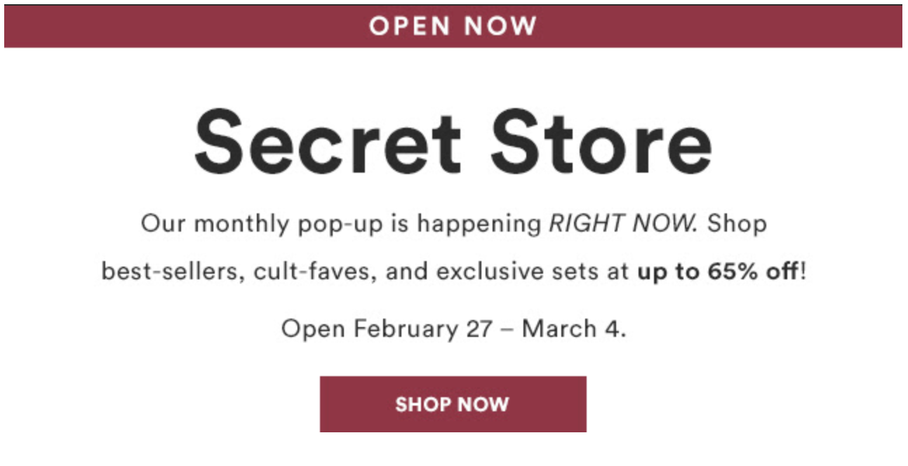 Julep Secret Store for March is Open + Coupon!