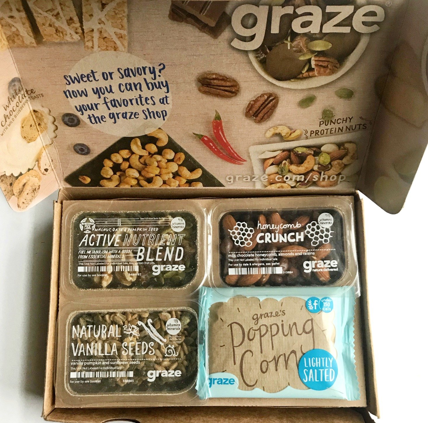 Graze 8 Snack Variety Box Review #2 + Free Box Coupon – February 2018